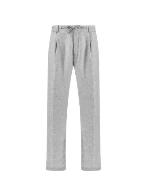 drawstring chino trousers by PAUL&SHARK