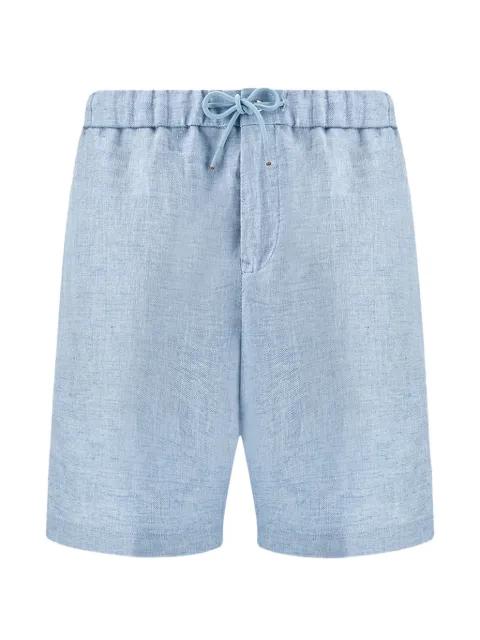 drawstring linen bermuda shorts by PAUL&SHARK