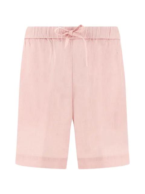 drawstring linen shorts by PAUL&SHARK