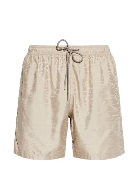 drawstring pattern swim shorts by PAUL&SHARK