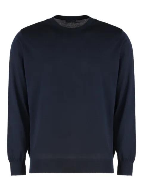 embroidered crew-neck sweater by PAUL&SHARK
