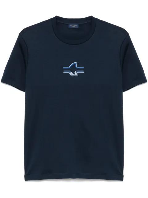 embroidered-motif T-shirt by PAUL&SHARK