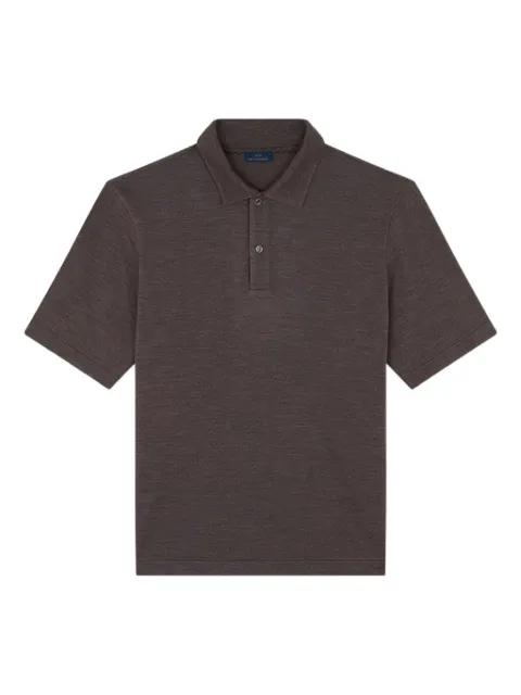 fine-knit polo shirt by PAUL&SHARK