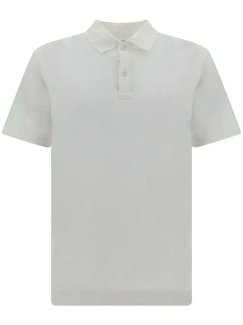 garment-dyed cotton polo shirt by PAUL&SHARK