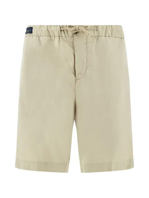garment-dyed drawstring bermuda shorts by PAUL&SHARK