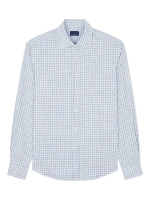 gingham cotton shirt by PAUL&SHARK