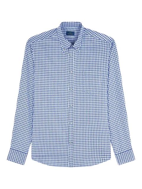 gingham cotton shirt by PAUL&SHARK