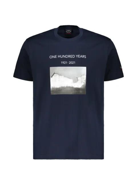 graphic-print cotton T-shirt by PAUL&SHARK