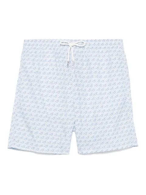 graphic-print swim shorts by PAUL&SHARK