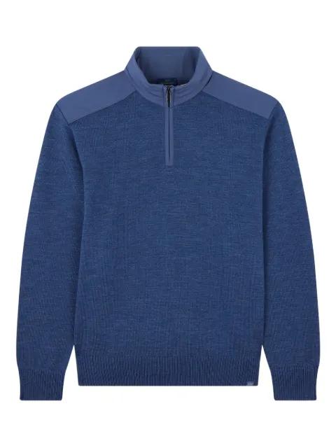 half-zip detail sweater by PAUL&SHARK