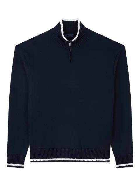 half-zip wool sweater by PAUL&SHARK