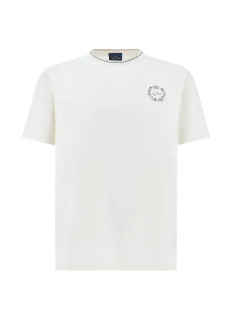 heraldic embroidery T-shirt by PAUL&SHARK