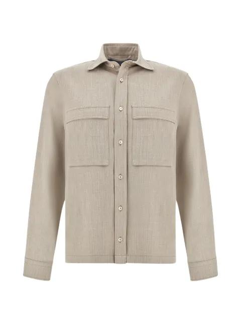 jersey pockets overshirt by PAUL&SHARK