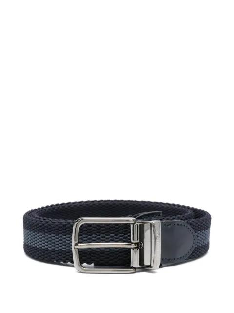 leather-trim belt by PAUL&SHARK