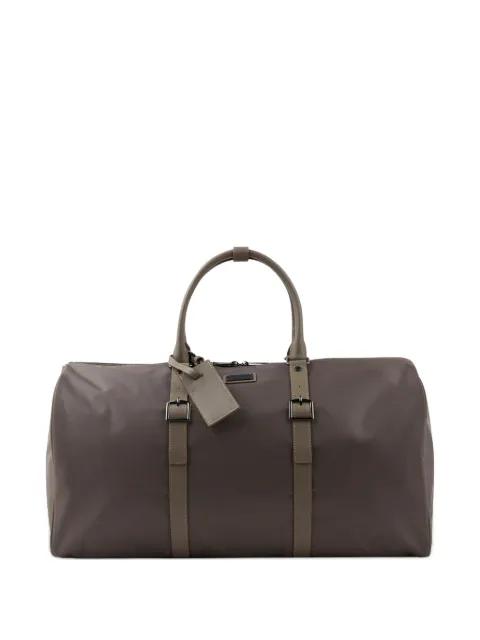 leather-trim holdall by PAUL&SHARK