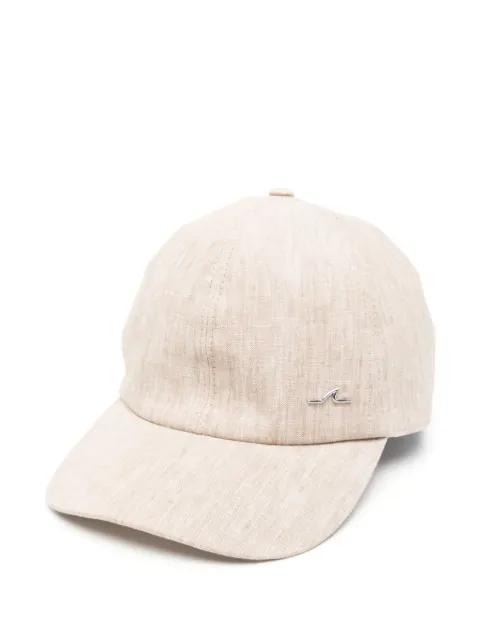 linen baseball cap by PAUL&SHARK