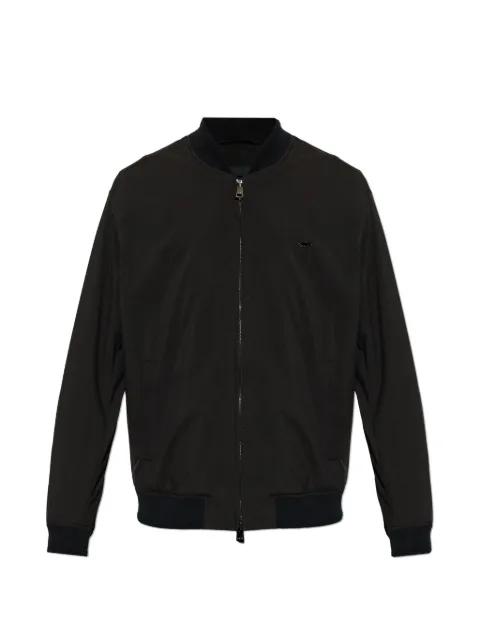 logo-appliqué jacket by PAUL&SHARK
