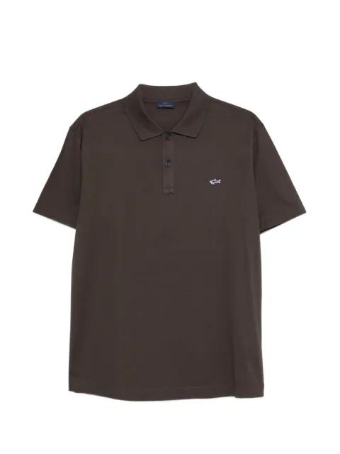logo-detail polo shirt by PAUL&SHARK