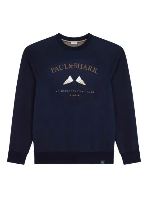 logo-detailing sweatshirt by PAUL&SHARK