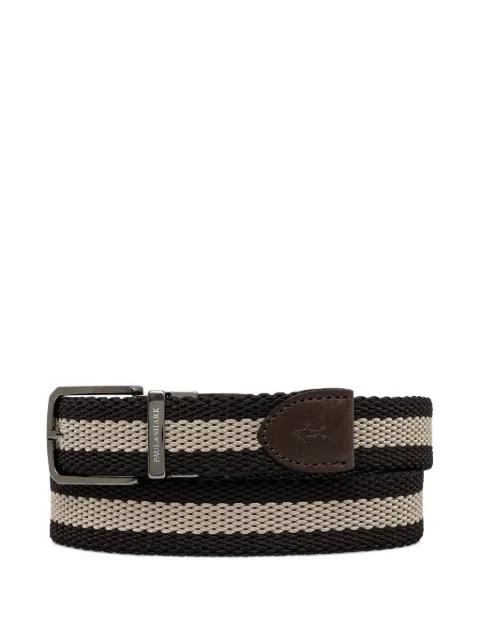 logo-embellishment belt by PAUL&SHARK