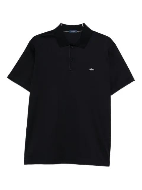 logo-embroidery polo shirt by PAUL&SHARK