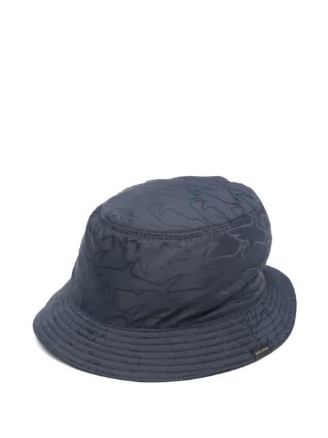 logo-jacquard bucket hat by PAUL&SHARK