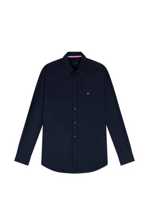 logo-patch button-down shirt by PAUL&SHARK