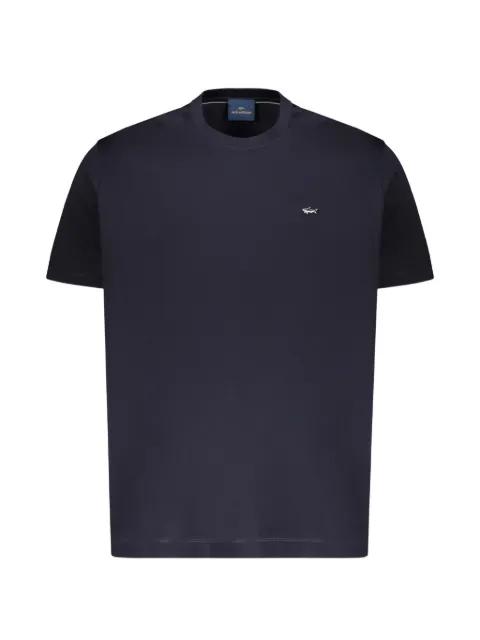 logo-patch cotton T-shirt by PAUL&SHARK