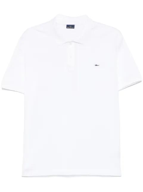 logo-patch polo shirt by PAUL&SHARK