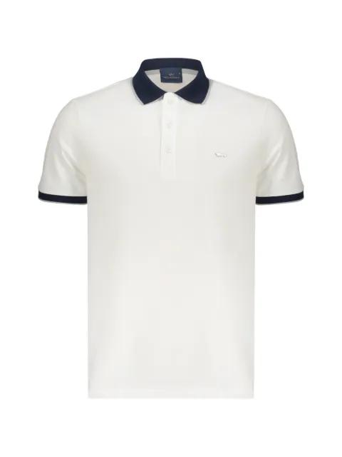 logo-plaque polo shirt by PAUL&SHARK
