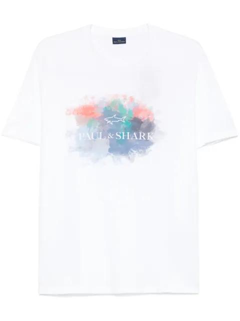 logo-print T-shirt by PAUL&SHARK