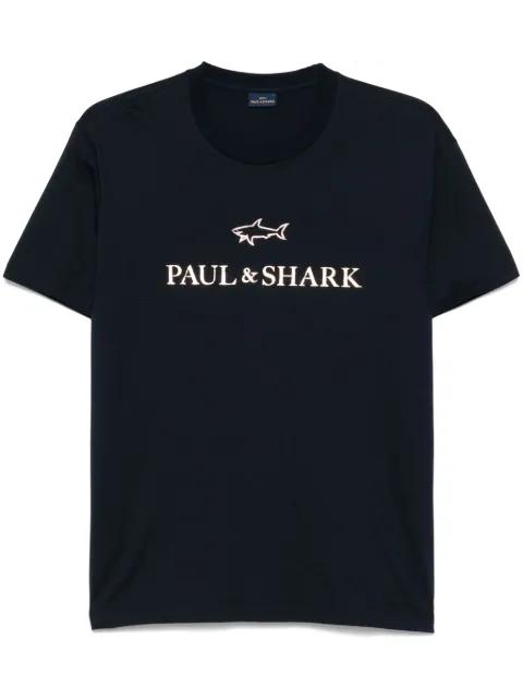 logo-print T-shirt by PAUL&SHARK