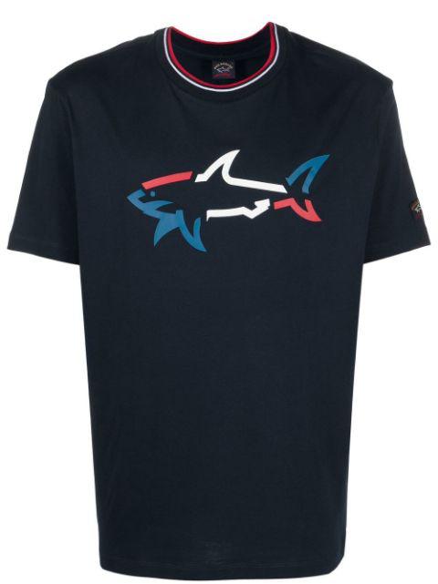 logo-print detail T-shirt by PAUL&SHARK