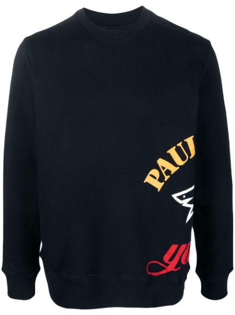 logo-print long-sleeve sweatshirt by PAUL&SHARK