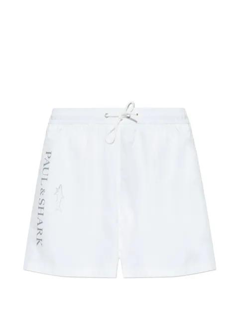 logo-print swim shorts by PAUL&SHARK