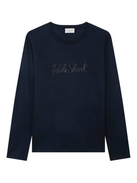 logo-studded T-shirt by PAUL&SHARK