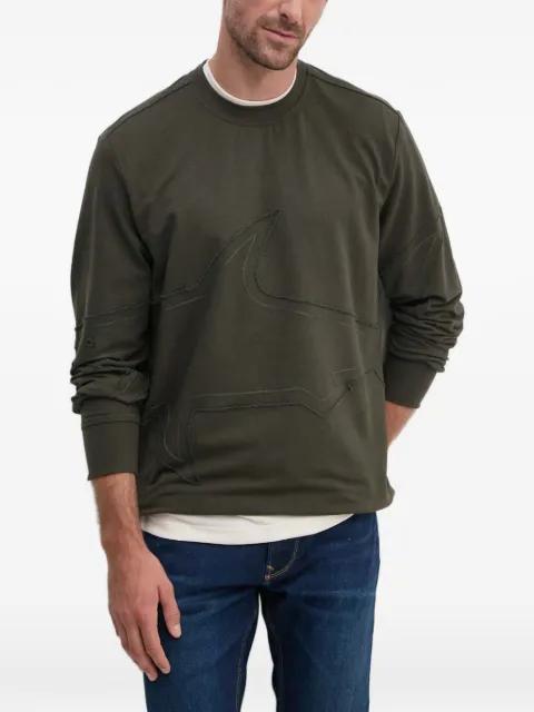 long-sleeve crew neck sweatshirt by PAUL&SHARK long-sleeve crew neck sweatshirt by PAUL&SHARK
