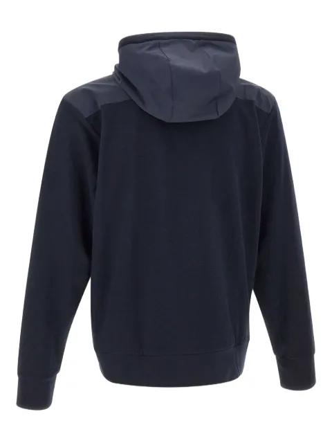 panelled zip-up hoodie by PAUL&SHARK