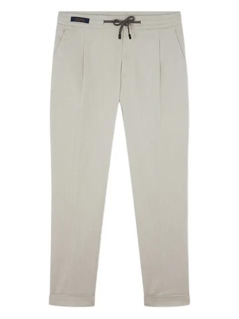 pleated drawstring trousers by PAUL&SHARK