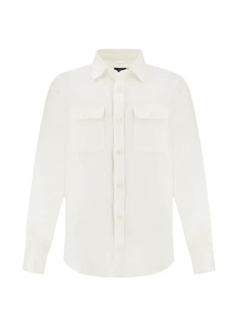 pocket linen shirt by PAUL&SHARK