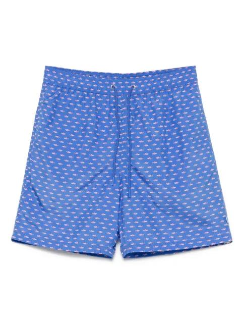 printed swim shorts by PAUL&SHARK