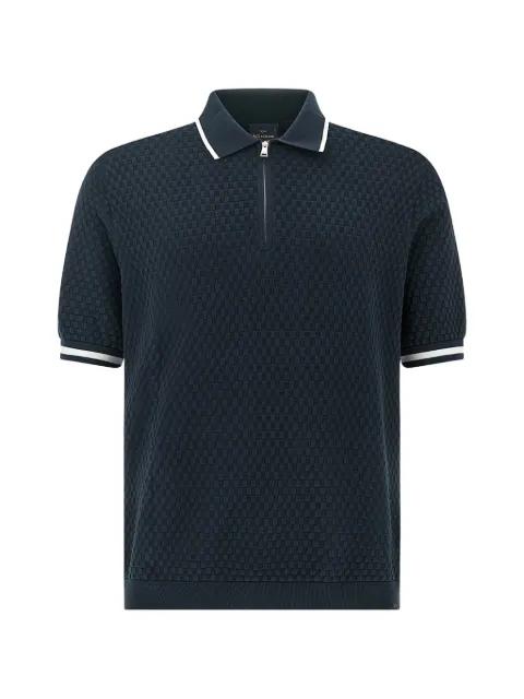 quarter-zip collar polo shirt by PAUL&SHARK