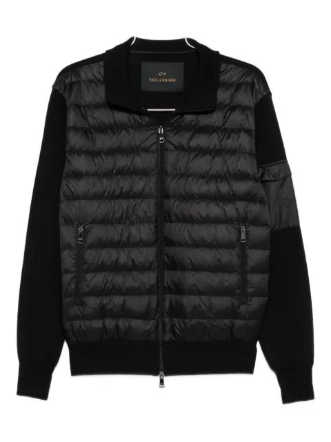 quilted wool-panel jacket by PAUL&SHARK