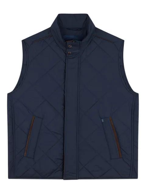 quilted zip-up gilet by PAUL&SHARK