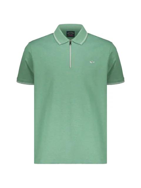 raised-collar short-sleeve polo shirt by PAUL&SHARK