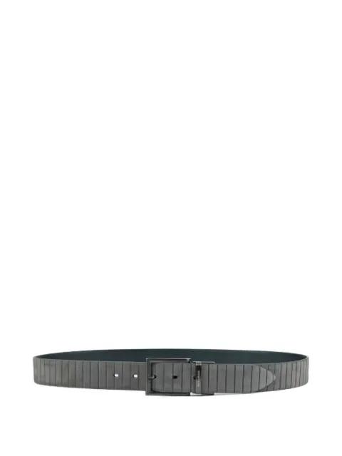 reversible-design leather belt by PAUL&SHARK