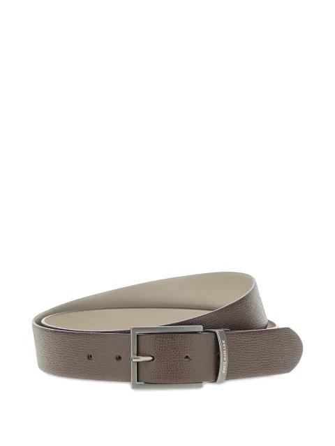 reversible leather belt by PAUL&SHARK