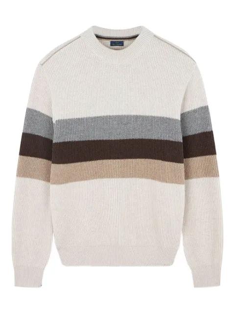 rib-knit crew-neck sweater by PAUL&SHARK