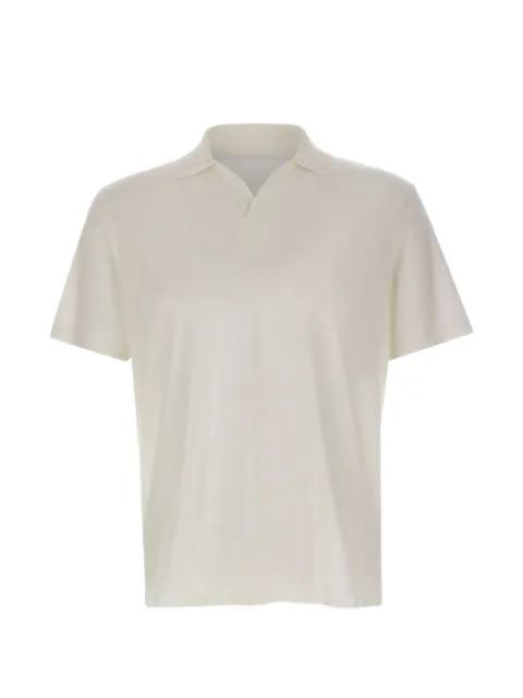 ribbed open-collar polo shirt by PAUL&SHARK