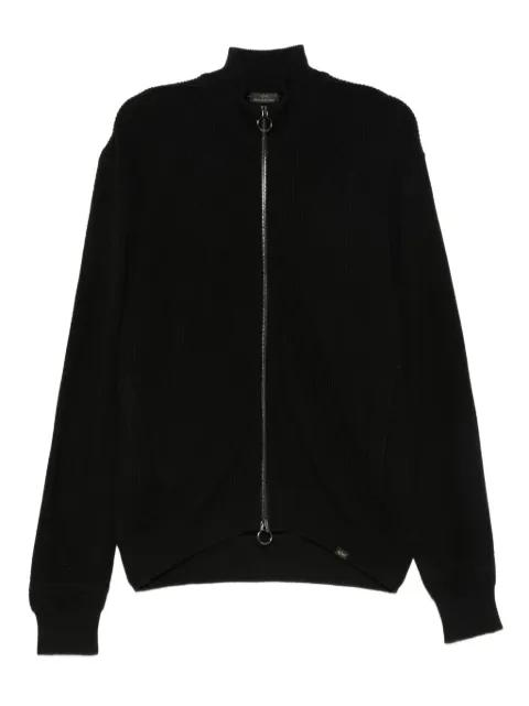 ribbed zip-up sweater by PAUL&SHARK